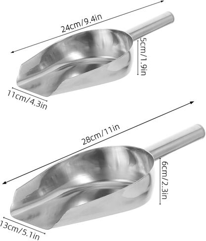 karnow 2pcs مغرفة مكعبات الثلج المصنوعة in Saudi Arabia