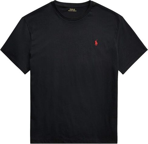 Polo Ralph Lauren Mens Short Sleeve Custom Slim Fit T-Shirt (L, Polo Black) in Saudi Arabia