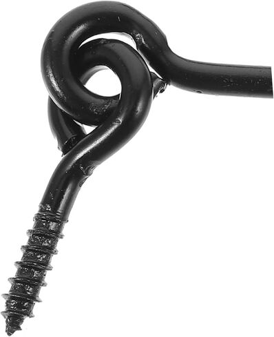 LIFKOME 10pairs Durable Door Swivel Hook Latches with Screws Easy Installation for Gates and Doors Secure Hook and Eye Locking Mechanism in Saudi Arabia
