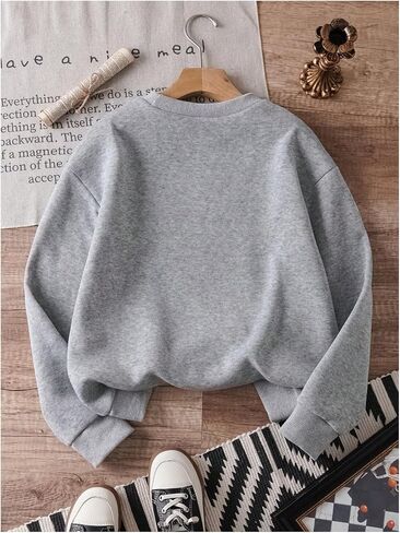 sweatyrocks girl's bow sweatshirt rawn dound jound long long pullovers tops tops in Saudi Arabia