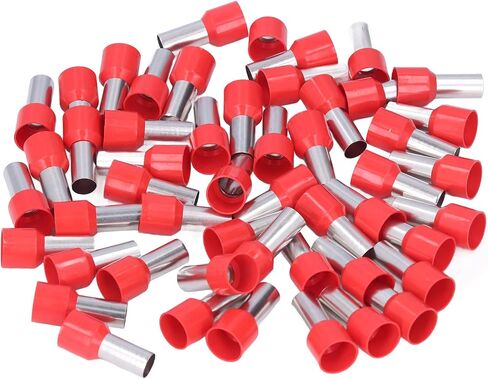 50Pcs Insulated Ferrule Pin Crimp Terminals EU Style Cord End Connectors 2 AWG E35-16 in Saudi Arabia