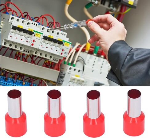 50Pcs Insulated Ferrule Pin Crimp Terminals EU Style Cord End Connectors 2 AWG E35-16 in Saudi Arabia