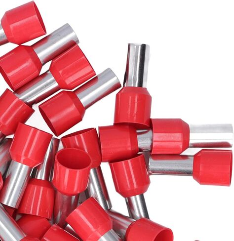 50Pcs Insulated Ferrule Pin Crimp Terminals EU Style Cord End Connectors 2 AWG E35-16 in Saudi Arabia