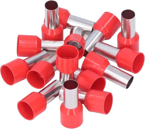 50Pcs Insulated Ferrule Pin Crimp Terminals EU Style Cord End Connectors 2 AWG E35-16 in Saudi Arabia