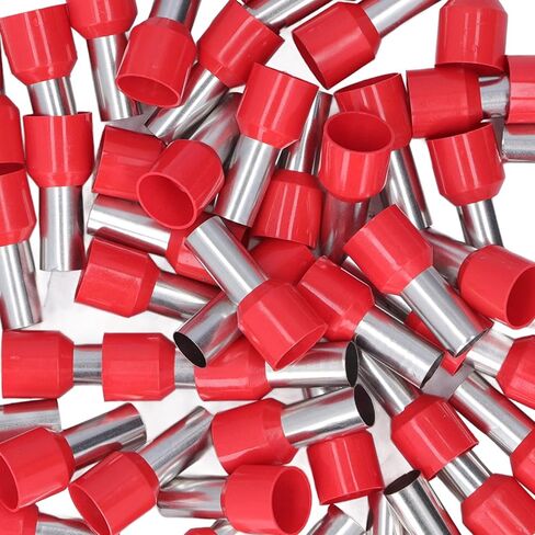 50Pcs Insulated Ferrule Pin Crimp Terminals EU Style Cord End Connectors 2 AWG E35-16 in Saudi Arabia