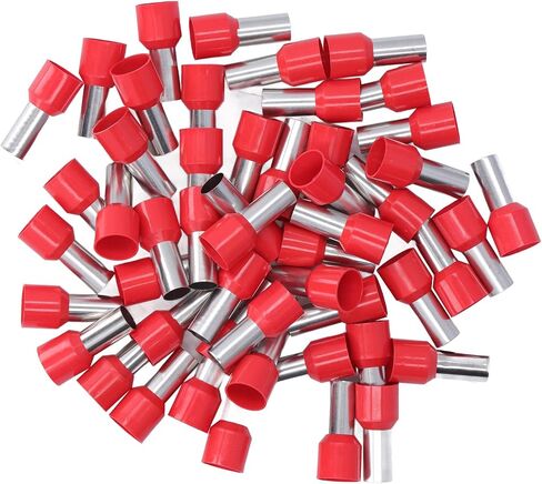 50Pcs Insulated Ferrule Pin Crimp Terminals EU Style Cord End Connectors 2 AWG E35-16 in Saudi Arabia