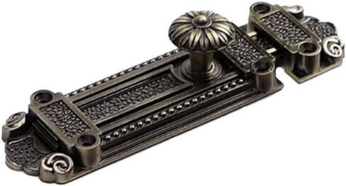 أقفال الأبواب والمزالج الثقيلة الصلبة الثخنة براميل قفل قفل مزلاج شريحة الأمن (الزنجار الأخضر) in Kuwait