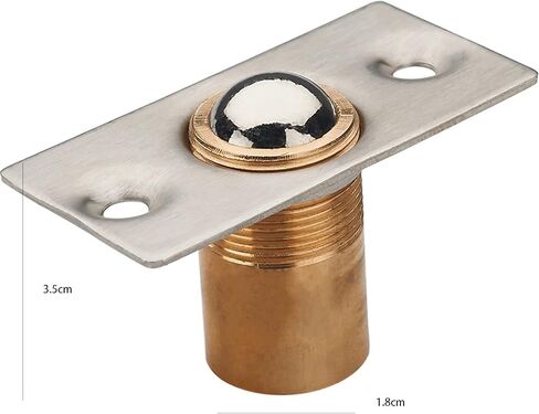 قفل مزلاج الربيع غير مرئي خزانة خشبية حبات قفل الكرة خزانة الكرة المزلاج مزلاج الباب مزلاج الباب لمسة حبات قفل الباب in Kuwait