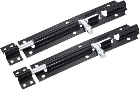 أقفال الأبواب والمزالج قفل مزلاج شريحة الأبواب ، برميل أمن الحديد بالأسود in Kuwait