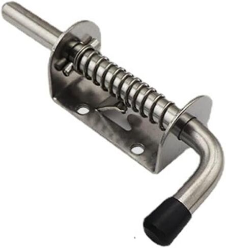 قفل قفل المزلاج محملة أمن المعادن براميل المزلاج نغمة فضية نغمة الزنبرك مدسبة الباب خزانة الباب المفصلات الأجهزة in Kuwait