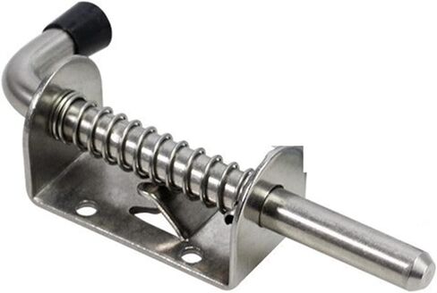 قفل قفل المزلاج محملة أمن المعادن براميل المزلاج نغمة فضية نغمة الزنبرك مدسبة الباب خزانة الباب المفصلات الأجهزة in Kuwait