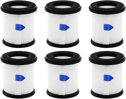 6pcs مرشح HEPA مع استبدال مرشح الشبكة لـ Inse N5S S6T S6P Pro Cordless Vacuum Prase Parts in Kuwait