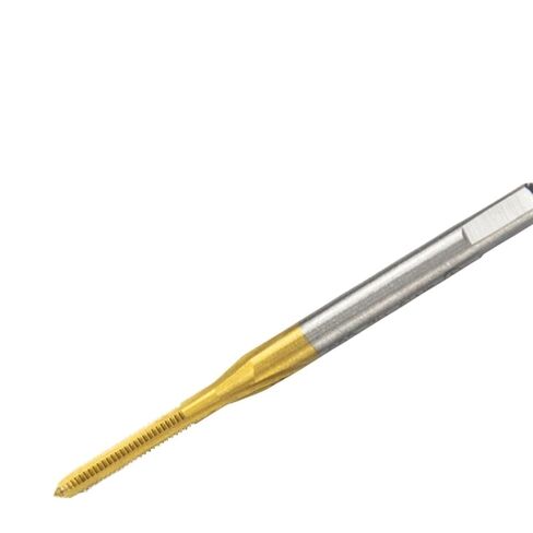 Cobalt Screw Thread Tap Drill Bit 3mm Shank Mini M35 Straight Flute M0.8-M1.9 5Pcs(Color:M1.4x0.3) in Kuwait