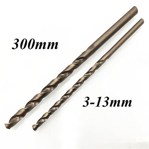 3mm-13mmx300mm Long Twist Drill Bits 1Pcs(Size:5mm 1pc) in Kuwait