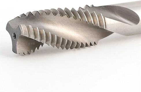 Screw Machine Thread Tap Drill Bits Straight Spiral Flute 1/8-40 3/16-24 1/4-20 5/16-18 3/8-16 3/4-10 7/8-9 10Pcs(Color:Straight Flute,Size:10PCS_9I16-12BSW) in Saudi Arabia