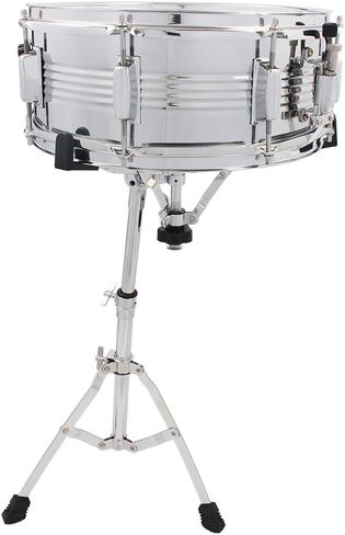 Ktaxon Snare Drum Stand, Tripod Drum Pad Rack Double Braced Height Adjustable 19" to 22", Suitable for Drums and Pads Under 15 Inches, Lightweight Holder for Home Practice and Concert Live in Kuwait