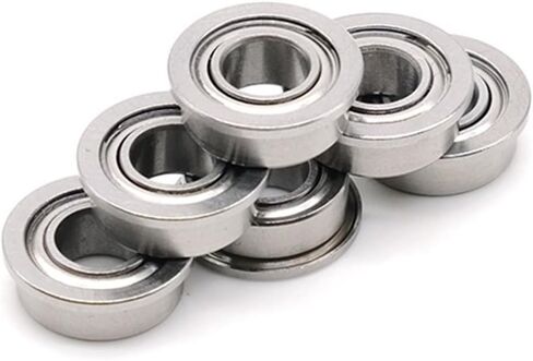 F605zz 5x14x5mm محامل شفة الصلب المحمل F605 F605Z F605ZZ 5pcs in Saudi Arabia