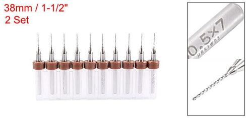 #Uus 20pcs 0.5mm CNC Circiving Circuit Board Micro PCB Bits in Kuwait