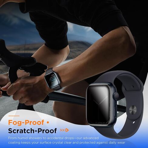 LK 6 Pack Screen Protector Compatible for Apple Watch Series 6 5 4 44mm and Apple Watch Series 3 2 1 42mm, Self-Healing, Max Coverage, Advanced TPU Material, Bubble Free for iWatch 44mm&42mm in Saudi Arabia