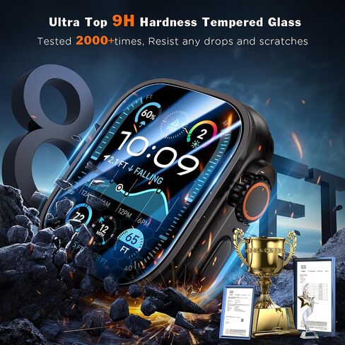 LK 6 Pack Screen Protector Compatible for Apple Watch Series 6 5 4 44mm and Apple Watch Series 3 2 1 42mm, Self-Healing, Max Coverage, Advanced TPU Material, Bubble Free for iWatch 44mm&42mm in Saudi Arabia