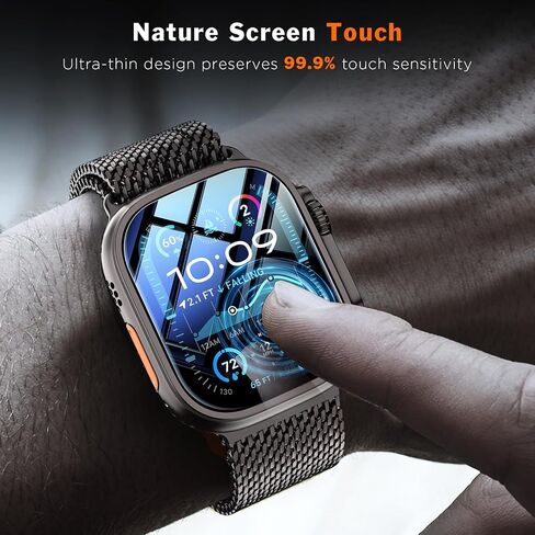 LK 6 Pack Screen Protector Compatible for Apple Watch Series 6 5 4 44mm and Apple Watch Series 3 2 1 42mm, Self-Healing, Max Coverage, Advanced TPU Material, Bubble Free for iWatch 44mm&42mm in Saudi Arabia