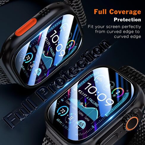 LK 6 Pack Screen Protector Compatible for Apple Watch Series 6 5 4 44mm and Apple Watch Series 3 2 1 42mm, Self-Healing, Max Coverage, Advanced TPU Material, Bubble Free for iWatch 44mm&42mm in Saudi Arabia