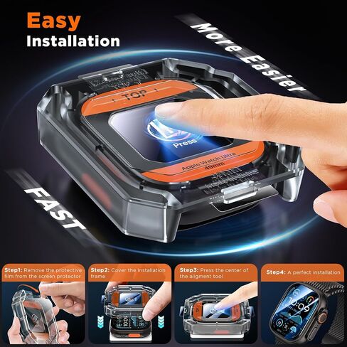 LK 6 Pack Screen Protector Compatible for Apple Watch Series 6 5 4 44mm and Apple Watch Series 3 2 1 42mm, Self-Healing, Max Coverage, Advanced TPU Material, Bubble Free for iWatch 44mm&42mm in Saudi Arabia