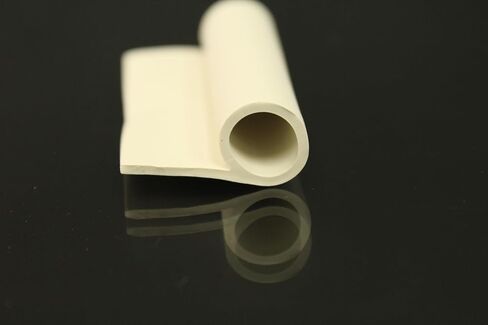 Rubber Seal, P-Shaped, 1.0 in. W, 100 ft. L White Color, Rubber P Channel Gasket Material in Saudi Arabia