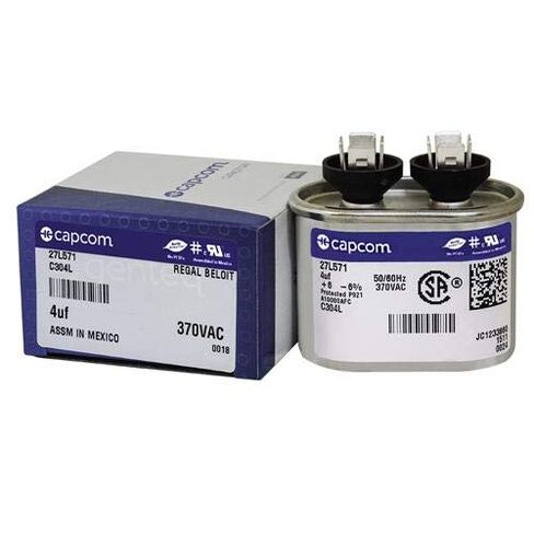 4 UF MFD 370 VAC استبدال OVAL RUN CAPACITOR # C304L 27L571 in Kuwait