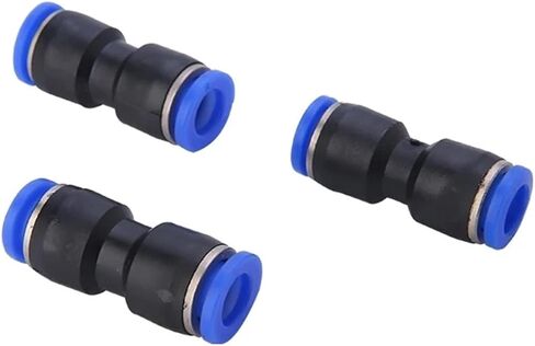 التركيبات الهوائية تركيب موصل بلاستيكي pu pg 4mm-10mm هواء أنبوب خرطوم الماء في موصلات غاز مستقيم 11pcs (PU-8) in Kuwait