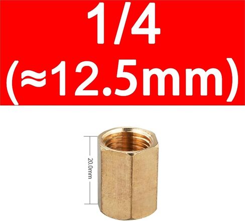 1PCS النحاس أنبوب النحاس تركيب خراطيم النحاس اقتران اقتران سريع connetor thread 1/8 "1/4" 3/8 "1/2" 3/4 "(NS-10) in Kuwait