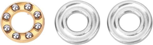 aqxreight 10pcs Thrust B Bea Miniature High Flat Steel Bearings Set 10pcs Thrust B Bea Miniature High Flat Steel Bearings Set Our Bearings Low (F4-10M 4 * 10 * 4mm) in Saudi Arabia