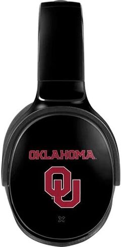 Skinit Skinit Audio Audio Skin متوافق مع Skullcandy Petenue - جامعة أوكلاهوما Sooners Chevron Design مرخصة in Kuwait