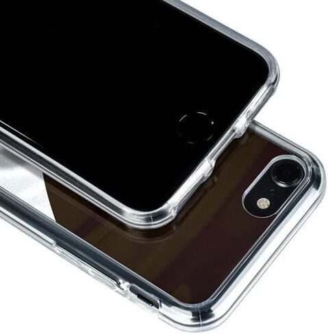 Skinit Clear Phone Case Compatible with iPhone SE (2nd & 3rd Gen) - Officially Licensed NFL Cleveland Browns Design in Saudi Arabia
