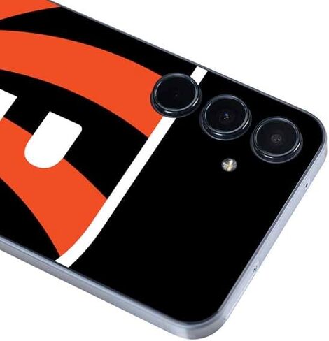Skinit Skinit Phone Skin متوافق مع Galaxy A36 5G - NFL Cincinnati Bengals بالأبيض والرخص in Saudi Arabia