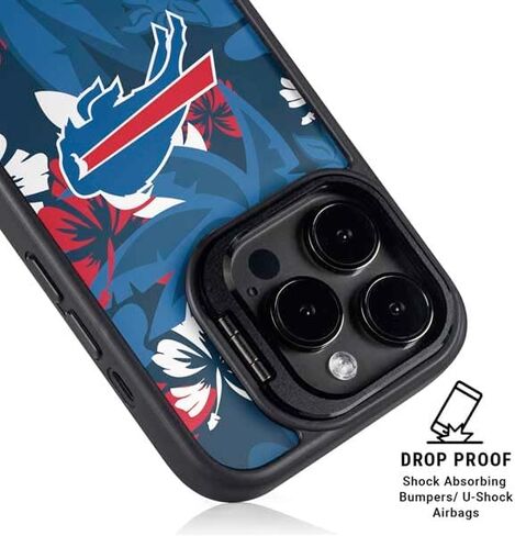 قضية الهاتف Skinit Kickstand متوافقة مع iPhone 14 Pro Max - فواتير NFL Buffalo المرخصة رسميًا in Saudi Arabia