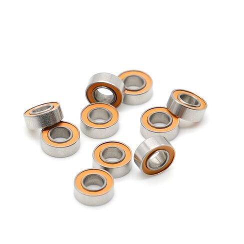 SMR84RS CB 4x8x3 مم من الفولاذ المقاوم للصدأ هجين الكرة المحمل يجلب MR84 SMR84 RS 2RS 5PCS in Kuwait