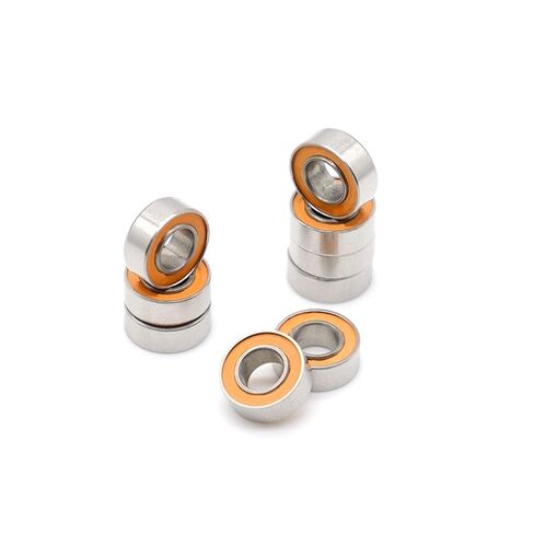 SMR84RS CB 4x8x3 مم من الفولاذ المقاوم للصدأ هجين الكرة المحمل يجلب MR84 SMR84 RS 2RS 5PCS in Kuwait