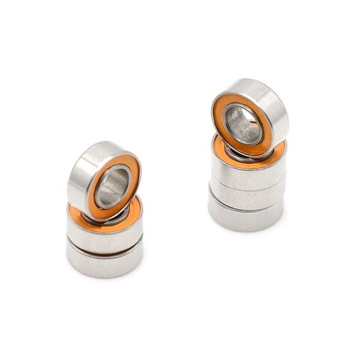 SMR84RS CB 4x8x3 مم من الفولاذ المقاوم للصدأ هجين الكرة المحمل يجلب MR84 SMR84 RS 2RS 5PCS in Kuwait