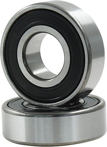 6202 2RS Ball Bearings ، 15mm × 35mm × 11 مم من الصلب ومطاط مزدوج محكم الأوتار محامل أخدود عميق للمحرك in Kuwait