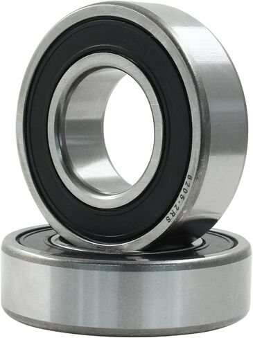 6202 2RS Ball Bearings ، 15mm × 35mm × 11 مم من الصلب ومطاط مزدوج محكم الأوتار محامل أخدود عميق للمحرك in Kuwait