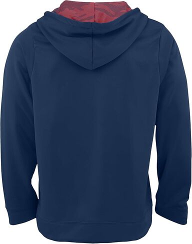 Zubaz NFL Men's 1/4 Zip Big Pocket Team Logo Hoodie in Saudi Arabia