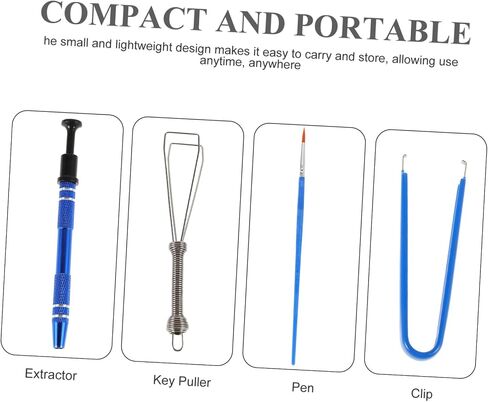 VALICLUD Precision Component Pickup Tool Metal Grabber for Chip Extraction Ic Removal Tool Multipurpose Electronics Set Easy to Use in Saudi Arabia