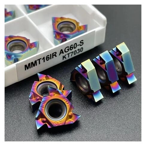 MMT16ER AG60-S MMT16IR AG60-S Nano Blue Thread Insert Carbide Blade CNC Blade 16er 16ir Ag60 (16ir AG60-S KT7030) in Saudi Arabia
