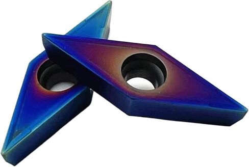1PC Nano Blue Insert VNMG160404 VCMT160408 KT7030 Stainless Steel Hard Alloy Tool CNC Precision Cutting Turning Tool(VCMT 160408 KT7030) in Saudi Arabia