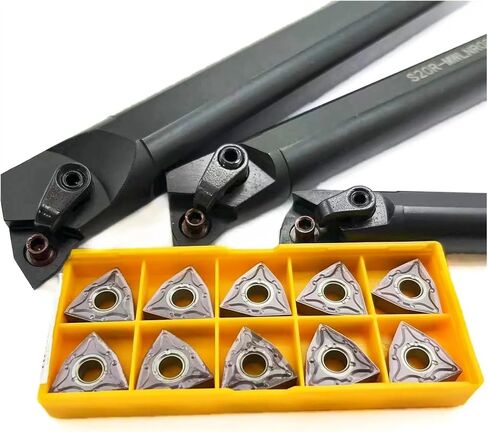 1pc WNMG080404 for S16Q MWLNR08 S25S MWLNR08 S20R-MWLNR08 Internal Turning Tool Holder WNMG Inserts Lathe Bar(S20R-MWLNR08-IC907) in Saudi Arabia