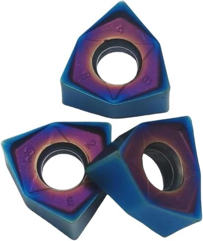 10pcs WNMU080608 Face Milling Inserts WNMU080608EN GM KT7030 Mill Tungsten Carbide Cutter Lathe Turning Tool in Saudi Arabia