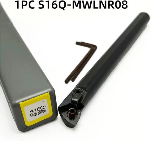 1pc WNMG080404 for S16Q MWLNR08 S25S MWLNR08 S20R-MWLNR08 Internal Turning Tool Holder WNMG Inserts Lathe Bar(S20R-MWLNR08-IC907) in Saudi Arabia