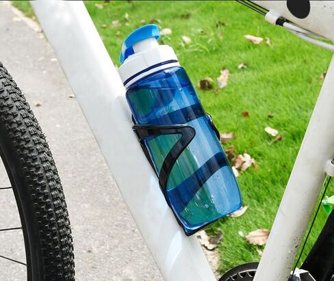 حامل زجاجة ماء الدراجة ل Trek FX Sport Carbon 4 2021 ، دليل تسرب متين غير قسيمة ، حامل كأس الدراجة الخفيفة الوزن ، إكسسوارات الدراجات المتينة القابلة للتعديل ، وهي أسود ، أسود in Kuwait