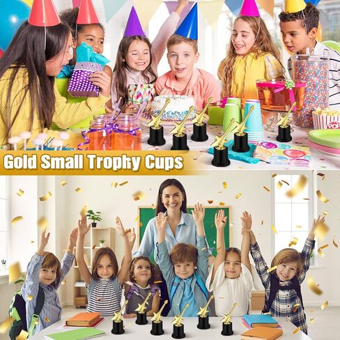 24 PCS Trophies Gold Gold Trophy Golds Gold Small Trophy Cupstrophies Gifts for Team Cowhork in Saudi Arabia